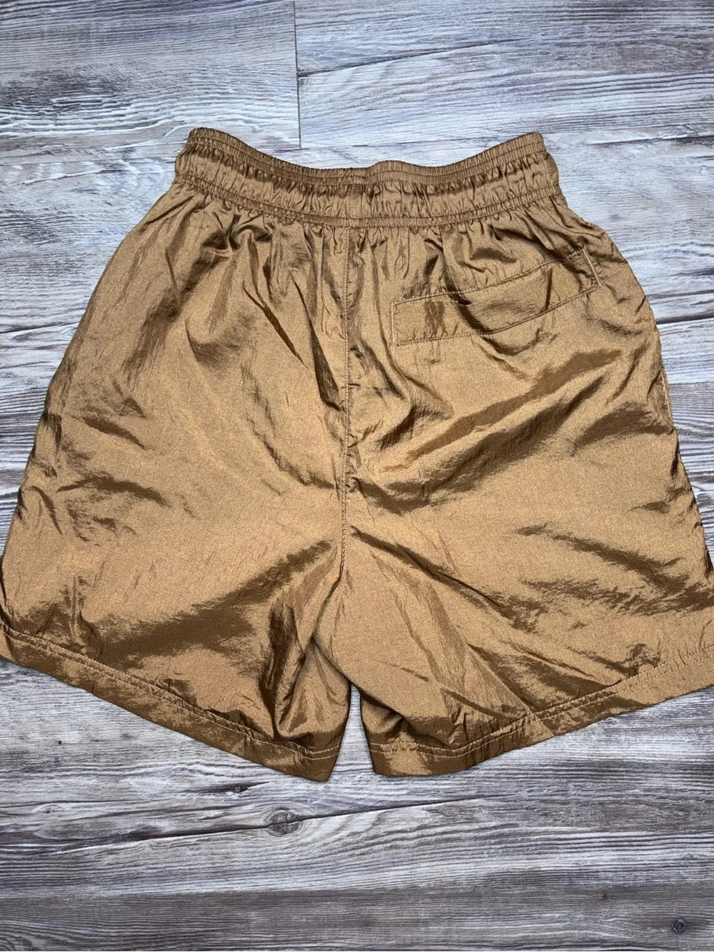 Champion Metallic Bronze Athletic Shorts